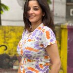 Antara Biswas Instagram - Full On #holi vibes … Love The Festival Of Colors ❤️❤️ 📸: @deepakpathak663