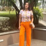 Antara Biswas Instagram - Full On #holi vibes … Love The Festival Of Colors ❤️❤️ 📸: @deepakpathak663