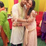 Anupriya Kapoor Instagram - Dilwalon ki holi Dilliwali...first holi with Mrs.