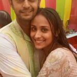 Anupriya Kapoor Instagram - Our 1st Holi🌈🌈