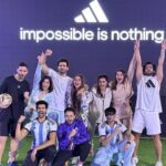 Anushka Ranjan Instagram - Had the most surreal experience yesterday! Argentina 🇦🇷 vs Croatia 🇭🇷 semi-finals in Qatar!!! Vamos Vamos Argentina⚽️💃🏽 #FifaWorldCup2022 @adidasindia Lusail Stadium