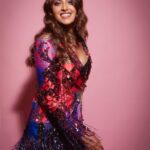 Anushka Ranjan Instagram - A stars gotta shine ✨💜 . . . 📸 @shivamguptaphotography 👗 @manishmalhotraworld @manishmalhotra05 #Diffuse