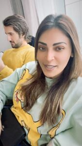 Anushka Ranjan Instagram - A moment on the lips forever on the hips 🥖 Also.. Scandalising him since 2017 🤓