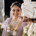 Anushka Ranjan Instagram - Kive mukhre to nazara hatava je tere vich rab disda 💜👰🏽‍♀️ @adityaseal