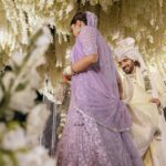 Anushka Ranjan Instagram - Kive mukhre to nazara hatava je tere vich rab disda 💜👰🏽‍♀️ @adityaseal