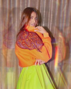 Anushka Ranjan Instagram - It was all a neon dream💚