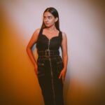 Anushka Sen Instagram - ⛓️👽🖤 Wearing @fashionnova 📸 @smileplease_25