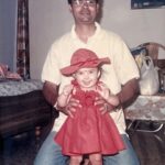 Anushka Sen Instagram - Happy Father’s Day to you papuuu. you’re the coolest person I know. Your immense knowledge on various topics, sense of humour, calm and understanding nature, are some of your most amazing qualities!! I look forward to watching grand slams, football matches with you, travelling the world with you and mum, trying different cuisines and so much more! Thanks for being the best father and a wonderful friend. I love you Papu @anirban.sen11 🧿😘