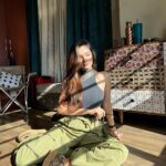 Anushka Sen Instagram - thinkin about matcha latte 🧚‍♀️