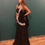 Anushka Sen Instagram - desi 🖤✨ . Styled by @stylingbyvictor @sohail__mughal___