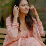 Aparna Das Instagram - 🌸🌸🌸 . . coordination: @laamiya.c.k photo : @shone_sibi outfit: @nairadesignerboutique