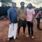 Arjun Ashokan Instagram - #achan #vinodettan #sooraj @pranayavilasam_movie