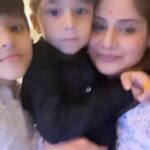 Arti Singh Instagram - Happy birthday my Chiku piku . I love u both so much . U both are happiness to our family .. God bless you both always ❤️bua loves both of you and wil alwaysssss love u @krushna30 @kashmera1