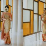 Asha Sharath Instagram - Some pictures and moments from Pankus Weddings💖 Saree : @ashasharathcollections