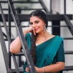 Asha Sharath Instagram - Be happy in this moment of your life ✨️🌼 Photographer: @abinprasad_cherthala Designed & Styled by: @krishnaviswam Coordinator: @firos_the_stylist Makeup: @shoshank_makeup