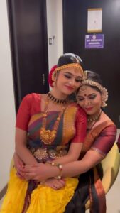 Asha Sharath Instagram - No matter how old my children get, they will always be my little baby💖
Costume & Jewellery: @ashasharathcollections