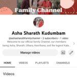Asha Sharath Instagram - So excited to announce that we have started our official family Channel! We will share our beautiful moments of Pankus wedding, our family, fun, lifestyle and so much more! You are all like our family and are a part of us so we hope you will be part of our journey! Do like and subscribe to the channel, the link given below😊🙏 https://youtube.com/@ashasharathfamilychannel