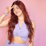 Ashnoor Kaur Instagram - Felt cute, won’t delete later😛💜