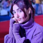 Ashnoor Kaur Instagram - Lavender haze💜