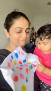 Aswathy Sreekanth Instagram - Watch for her smile at the end 😂🥰❤️

#instareels #trending #babyreels #kamala #mombaby #happytimes