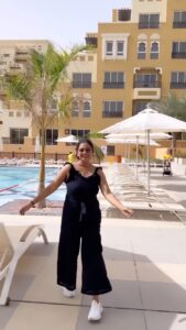 Aswathy Sreekanth Instagram - All I want is to be happy 🥰

#reels #vaction #poolside #goodvibes #goodlife 🥰