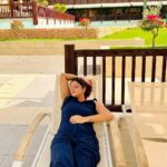Aswathy Sreekanth Instagram - Beauty nap 😉 #beachvacay #happiness #whenheclicks Rixos B'har Ras Al Khaimah