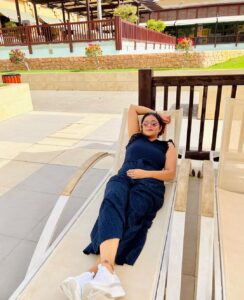Aswathy Sreekanth Instagram - Beauty nap 😉

#beachvacay #happiness #whenheclicks