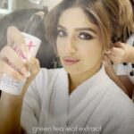 Bhumi Pednekar Instagram - Spray, slay and let your makeup stay for up to 16 hours with our #MACFixPlusStayOver 💓 Its sweat proof, transfer proof, and alcohol free and truly a must have for any red carpet look! #MACCosmeticsIndia #MACFixPlus