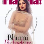 Bhumi Pednekar Instagram - #MasalaExclusive: Bringing in the holiday season ⚡️⚡️ #BhumiPednekar — a name that is know for outstanding performances and out of the box characters, she given us yet another fablous performance. From starting off her career as Sandhya in Dum Laga Ke Haisha to her recent Gauri Waghmare in Govinda Naam Mera, the actress' diverse roles have been the flagbearer of her talent. In an intimate conversation with the editor, the Bollywood star talks about her her life choices, lessons and love. Read the full conversation at the link in bio. 🔗 Interview @vamakotharii Outfit @shantanunikhil Earings @kasmiafinejewellery @quirk_india Bangles and rings @latique.in Styled by @manishamelwani Big love to @rheakapoor Style team @iambidipto_ with @shivikapaliwal Photographed by @khushboo_sahrawat_photography