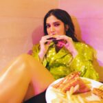Bhumi Pednekar Instagram - Ate fries, wore bling and got tons of love #Gauri @prada @hm Styled @mohitrai with @shubhi.kumar Hair @rohit_bhatkar Makeup @sonicsmakeup Content @samrat.02 #GovindaNaamMera