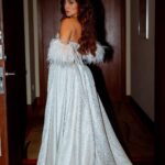 Bhumi Pednekar Instagram - Winning in this beaut gave me some feels 🤍👑 Wearing @ramikadi Styled by @rheakapoor with @chandiniw Shoes @miumiu Jewels @hybajewels Makeup @sonicsmakeup Hair @rafifazaa Clicked by @dinesh_ahuja Style team @sanyakapoor @filmfareme