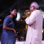 Brigida Instagram - Moments to remember! 🦋 #ponniyinselvanaudiolaunch #manirathnamholic