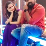 Chaitra Reddy Instagram - With my Nanban da 🥳✨..! @karthi.actor