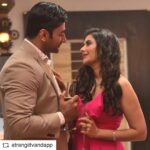 Charu Asopa Instagram - #REPOST @atrangiitvandapp with @get__repost__app Glimpses of #johri looking at happy times. On the floor now. Coming soon. @endemolshineind @asopacharu @nishantsinghm_official . . . #johri #johrionatrangii #atrangiappandtv #atrangiiapp #charuasopa #nishantsinghmalkhani #tellychakkar #trending #viralvideo #viral #onfloor #comingsoon #webseries #webshows #media #filmindustry #diamondking #repostios #repostw10