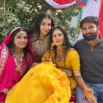 Charu Asopa Instagram - Some haldi pictures with bride 👰‍♀️.. #sisterswedding👰 @chintanasopa @chetanasopa @monica_asopa @deepak_bithu_ Bikaner