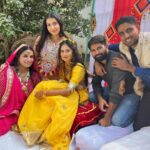 Charu Asopa Instagram - Some haldi pictures with bride 👰‍♀️.. #sisterswedding👰 @chintanasopa @chetanasopa @monica_asopa @deepak_bithu_ Bikaner