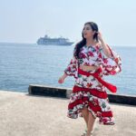Charu Asopa Instagram - @cordeliacruises Agatti Island, Lakshadweep