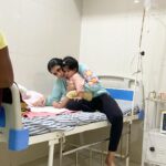 Charu Asopa Instagram - Hi my Instagram family, today after three days myJaan my little Ziana is feeling better. Two days back she diagnosed with dengue and I’m so proud of my little angel . She is my brave bachha. she had a very difficult time last few days but now she is recovering. A big thank you to Sparsh Hospital Bhilwara and Doctor Atul Heda. Thank you to the whole staff of Sparsh Hospital , they are taking really good care of ziana. She is still admitted in the hospital but getting better 🧿. truly doctors are angels🙏❤️🧿 @hedaatul