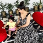 Charu Asopa Instagram - Sometimes when I feel low, I only need to look at you and be reminded that you are my miracle. I love you, my jaan. Happy daughters day my life 😘❤️🤗….