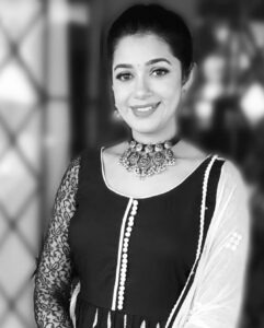 Chaya Singh Instagram - @haripriyaa_gopinath has styled this beautiful Anarkali with lot of love ❤️ she has even hand picked the jewellery like a pro designer. I wish u adorn many more beautiful souls😇