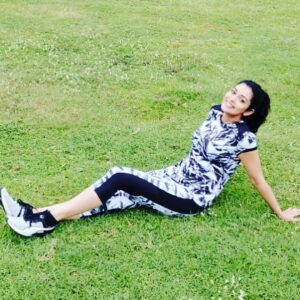 Chaya Singh Instagram - Sometimes all you need to do is sit back n breathe. 

#relax #chill #lawn #enjoylife #thankgod #fashion #style #monochrome
