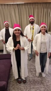 Chaya Singh Instagram - CHRISTMAS EVE CELEBRATIONS 🥰🥰🥰

@chayasingh_16 @iamkrishna1881