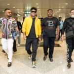 Devi Sri Prasad Instagram - A brief glimpse of Rockstar DSP's absolutely astounding arrival. #DspOoSolriyaTour #GETREADYLAAAA! #PartywithDSP #rockstarDSP #DSP2023withHD #DSP #DaddyMummy #ooantavamava #oosolriyamama #concertDSP #rockfestDSP #rockfest2023DSP #Bullet #musicfestDSP #livemusicDSP #liveperformanceDSP #rocknrollDSP #DSPstageperformance #enjoydancewithDSP #DspLiveInKL #DspLive #DspLiveInConcert