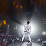Devi Sri Prasad Instagram - Thank You Dear #VITvijayawada #vitopia #vitopia2023 For all the LOVE ❤️🙏🏻🎶 Truly enjoyed performing for U all !! Great Energyyyy !!! 🎶🎶❤️❤️ Loved d way U all went Crazy for #PacchaniGottam Act ! #DontStopDancing #PoonakaluLoading 🕺🎶💃 ThankU @rahultaluru for these Amazing Pics !!