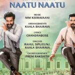 Devi Sri Prasad Instagram - Woohoo CONGRATS to #RRR 👏🏻 #NaatuNaatuSong @mmkeeravaani sir & @kavichandrabose2018 👏🏻🎶👏🏻 Hats off to Visionary @ssrajamouli sir🙏🏻 Kudos my brothers @jrntr @alwaysramcharan @premrakshith_choreographer For d Amazing Dance Moves & d team @sipligunjrahul @kaalabhairava7 @dvvmovies 👏🏻👏🏻🕺❤️❤️