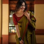 Devika Sanjay Instagram - 📜 pictures by @dk_dajukotheri managed by @john_sue_ @orion_eventplanner outfit by @dreamzonecalicut makeup and hair @yourlookstudiosclt @viji_dazzle @aswathivipul