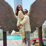 Devoleena Bhattacharjee Instagram – Lets Fly High Together ❤️😘🧿 

#dubai🇦🇪 #couplegoals #wingsofmexico #coupletravel Wings of Mexico