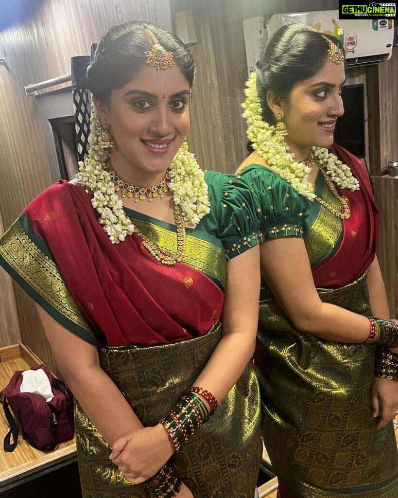 Dhanya Balakrishna Instagram - Advance audition in case Gentleman movie sequel happens. 😋 #shootdays #madisar #maamivibes