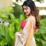 Dharsha Gupta Instagram - 💗அன்புடன் பேசுங்கள் அது உங்களை அழகாக்கும்💗 M&H- @murugeshmakeup_hair Costume- @sudhassignaturestudio Pic- @_niki_photographyy