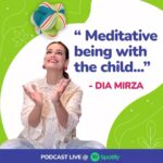 Dia Mirza Instagram - Today, we often hear a lot about ‘mindful parenting’ and ‘the importance of mindfulness for kids’. But what does it really mean to be mindful? And how does it help our children? To answer these questions, we speak to actor, UN Goodwill Ambassador, Eco Investor, and shumee mom @diamirzaofficial about all things mindful parenting! Dia breaks down what mindfulness means to her, how she practices it with her toddler and teenager, and the immediate and far-reaching benefits of this powerful practice. We love how she says it’s almost meditative being with a child♥️ Catch this entire episode (link in our bio)🥰